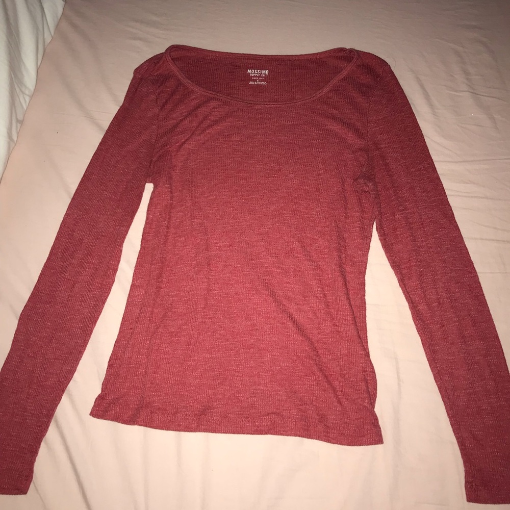 red mossimo shirt